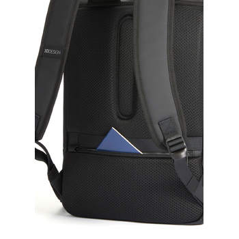 Антикражный водонепроницаемый рюкзак Urban Flap-Top, черный