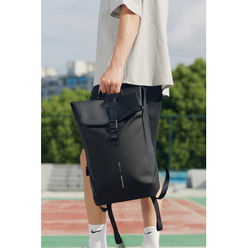 Антикражный водонепроницаемый рюкзак Urban Flap-Top, черный