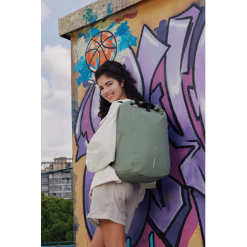 Антикражный рюкзак Urban Roll-top, зеленый