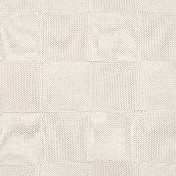 Плед Селла (Cella) вязаный, бежевый (без подарочной коробки)