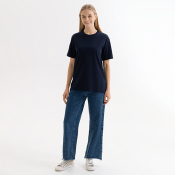 Футболка унисекс Крис (Kris), 150 гр., темно-синяя, размер XL