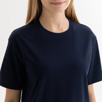 Футболка унисекс Крис (Kris), 150 гр., темно-синяя, размер XXL