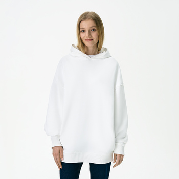Худи оверсайз унисекс Фьюжн (Fusion), белый, размер 3XL/4XL