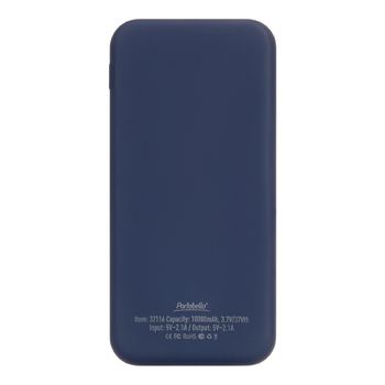 Внешний аккумулятор с подсветкой Люче (Luce) 10000 mAh, синий