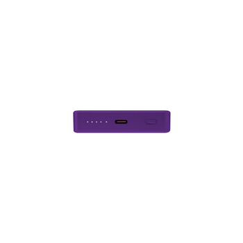 Внешний аккумулятор Атлантис Плюс PD (Atlantis PD Plus) 10000mAh с функцией беспроводной зарядки 15W, фиолетовый