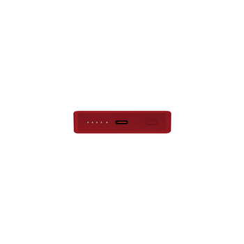Внешний аккумулятор Атлантис Плюс PD (Atlantis PD Plus) 10000mAh с функцией беспроводной зарядки 15W, красный