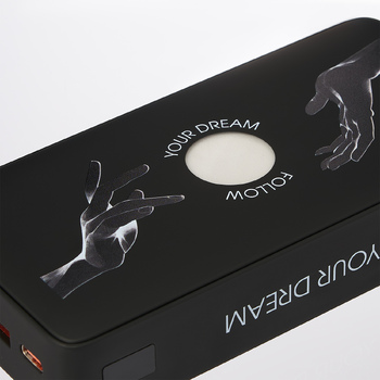 Внешний аккумулятор с подсветкой Анкор Плюс PD (Ancor PD Plus) 20000 mAh, черный