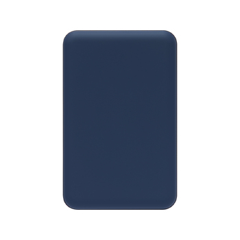 Внешний аккумулятор Ларго PD (Largo PD) 5000mAh с функцией беспроводной зарядки 15W, синий