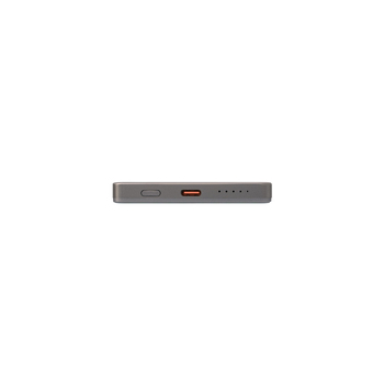 Внешний аккумулятор Оникс PD (Onyx PD) 5000mAh с функцией беспроводной зарядки 15W, серый