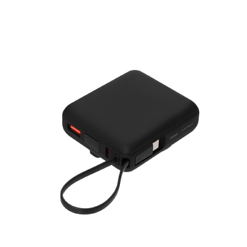 Внешний аккумулятор с подсветкой Риттер PD (Ritter PD) 10000mAh с функцией беспроводной зарядки 15W, черный