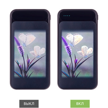 Внешний аккумулятор Старлайт Плюс НЕО (Starlight Plus NEO) 10000 mAh, синий