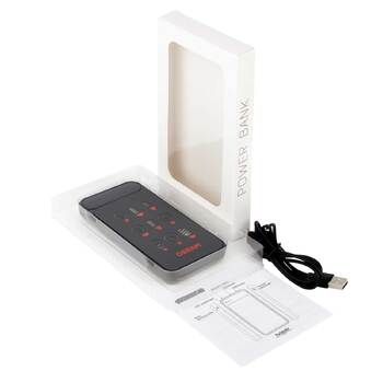 Внешний аккумулятор с подсветкой Старлайт Плюс PB (Starlight Plus PB) 10000 mAh, серый