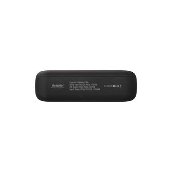 Внешний аккумулятор с функцией быстрой зарядки Формула (Formula) 10000 mAh, черный