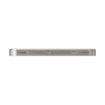 Внешний аккумулятор Артекс PD (Artex PD) 5000mAh с функцией беспроводной зарядки 15W, титановый
