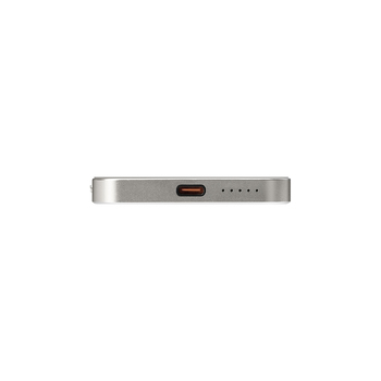 Внешний аккумулятор Артекс PD (Artex PD) 5000mAh с функцией беспроводной зарядки 15W, титановый