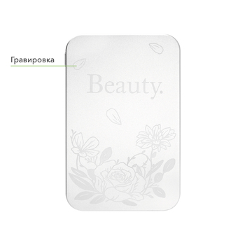 Внешний аккумулятор Артекс PD (Artex PD) 5000mAh с функцией беспроводной зарядки 15W, серебряный