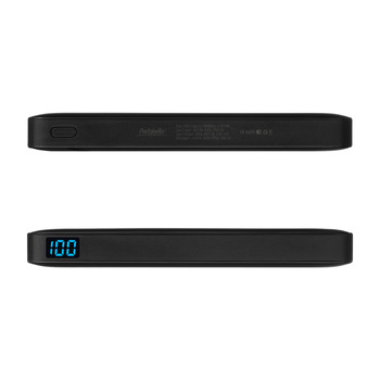 Внешний аккумулятор с цветной подсветкой Анкор Макс Плюс PD (Ancor PD Max Plus) 10000 mAh, черный