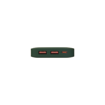 Внешний аккумулятор с подсветкой Анкор Плюс PD (Ancor PD Plus) 10000 mAh, зеленый