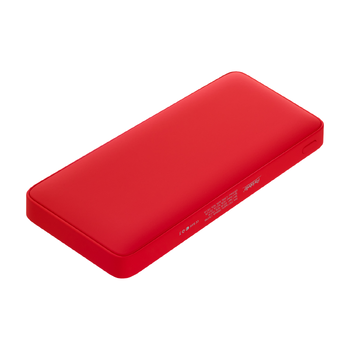 Внешний аккумулятор с подсветкой Анкор Плюс PD (Ancor PD Plus) 10000 mAh, красный