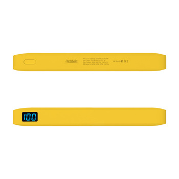 Внешний аккумулятор с подсветкой Анкор Плюс PD (Ancor PD Plus) 10000 mAh, желтый
