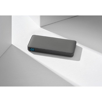 Внешний аккумулятор с подсветкой Анкор Плюс PD (Ancor PD Plus) 10000 mAh, серый
