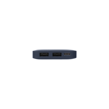 Внешний аккумулятор с подсветкой Анкор (Ancor) 5000 mAh, синий