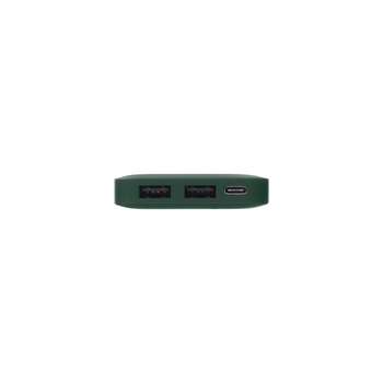 Внешний аккумулятор с подсветкой Анкор (Ancor) 5000 mAh, зеленый