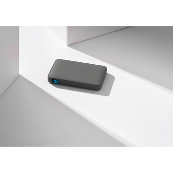 Внешний аккумулятор с подсветкой Анкор (Ancor) 5000 mAh, серый