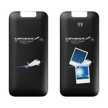 Внешний аккумулятор Оптима (Optima) 10000 mAh, черный
