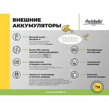 Внешний аккумулятор Элари Плюс (Elari Plus) 10000 mAh, белый