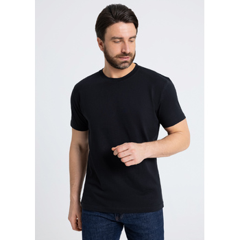 Футболка мужская STAN хлопок 180, 08, Чёрный,  (20)  (44/XS)