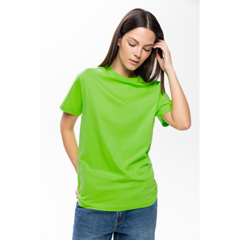 Футболка женская STAN хлопок 150, 02W, Ярко-зелёный,  (26)  (42/XS)