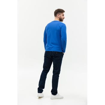 Лонгслив STAN хлопок/эластан 180, 35, Синий,  (16/1)  (52/XL)
