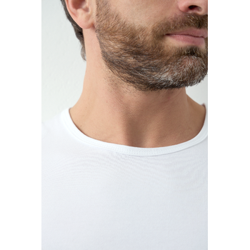 Футболка мужская STAN хлопок/эластан 180, 37, Белый,  (10/1)  (54/XXL)