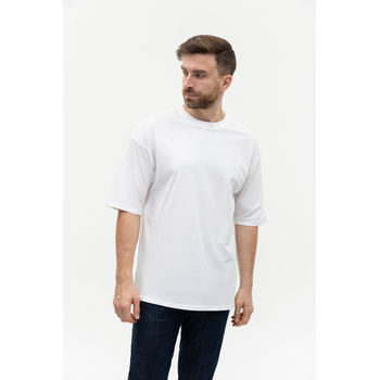 Футболка унисекс оверсайз STAN хлопок 140, 39, Белый,  (10/1)  (54/XXL)