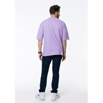 Футболка унисекс оверсайз STAN хлопок 140, 39, Цифровая лаванда,  (45)  (54/XXL)