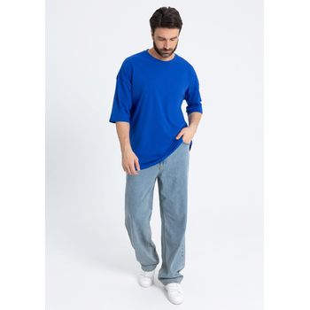 Футболка унисекс оверсайз STAN хлопок 140, 39, Синий электрик,  (47)  (54/XXL)
