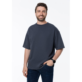 Футболка унисекс оверсайз STAN хлопок/полиэстер 260, 40, Графит,  (101)  (56/XXXL)