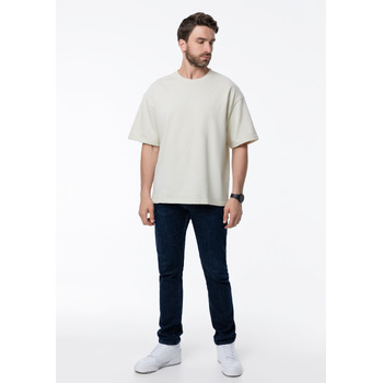 Футболка унисекс оверсайз STAN хлопок/полиэстер 260, 40, Молочный,  (11)  (56/XXXL)