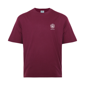 Футболка унисекс оверсайз STAN хлопок 240, 56, Бордовый,  (66)  (54/XXL)