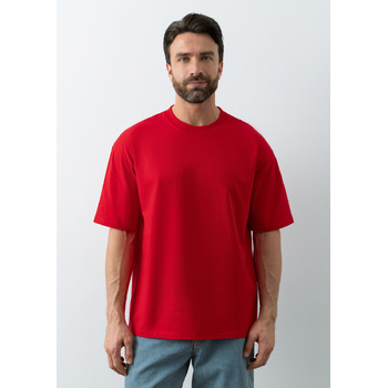 Футболка унисекс оверсайз STAN хлопок 260, 156, Красный,  (14)  (56/XXXL)