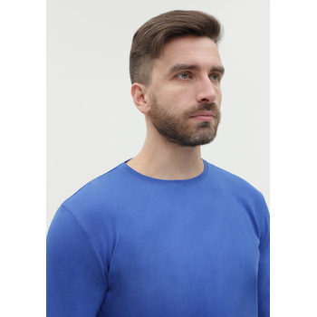 Лонгслив STAN хлопок/эластан 180, 35, Синий,  (16/1)  (44/XS)