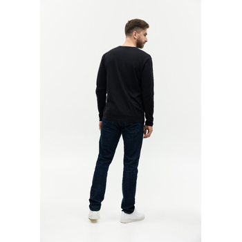 Лонгслив STAN хлопок/эластан 180, 35, Чёрный,  (20)  (44/XS)