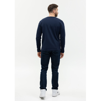 Лонгслив STAN хлопок/эластан 180, 35, Тёмно-синий,  (46)  (48/M)