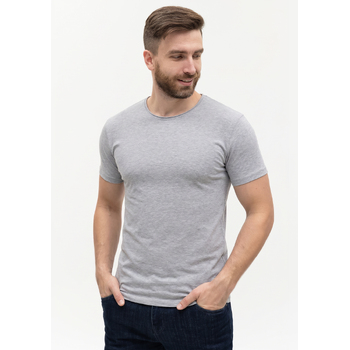 Футболка мужская STAN хлопок/эластан 180, 37, Серый меланж,  (50/60)  (44/XS)
