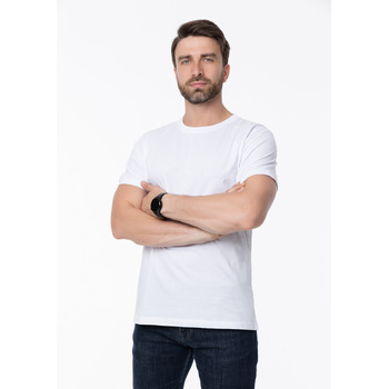 Футболка унисекс STAN, хлопок 150, 51, Белый,  (10/1)  (56/XXXL)