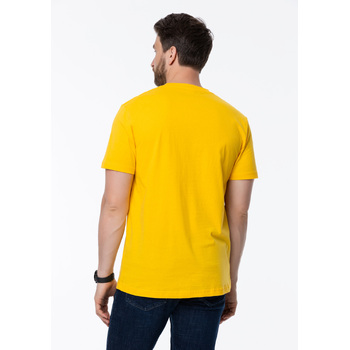 Футболка унисекс STAN, хлопок 150, 51, Жёлтый,  (12/1)  (52/XL)