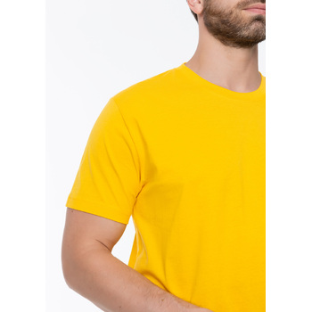Футболка унисекс STAN, хлопок 150, 51, Жёлтый,  (12/1)  (52/XL)