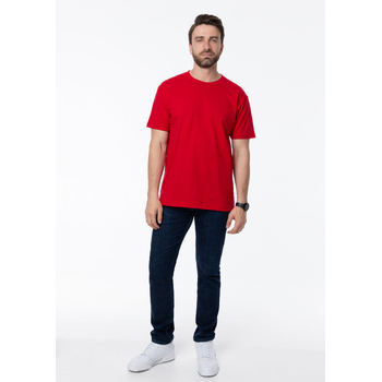 Футболка унисекс STAN, хлопок 150, 51, Красный,  (14)  (64/6XL)