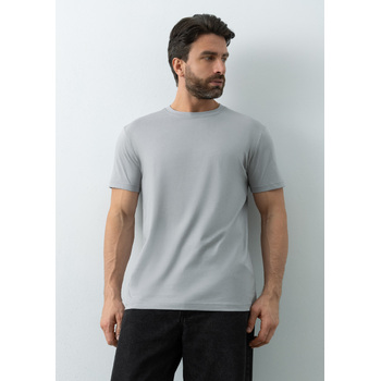 Футболка унисекс STAN, хлопок 150, 51, Стальной серый,  (150)  (54/XXL)